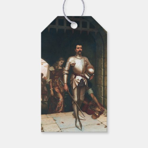 Conquest Historical Knight in Victory Gift Tags