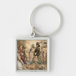 Conquest of Mexico Keychain