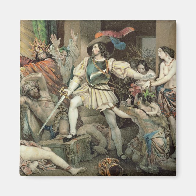 Conquest of Mexico Magnet (Front)