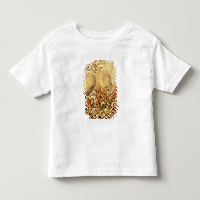 Conquest of Mexico: the Spaniards retreating Toddler T-shirt (Front)