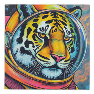 CONQUEST OF THE TIGER MOON-2 FAUX CANVAS PRINT