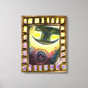 Conquest Over Evil Canvas Print