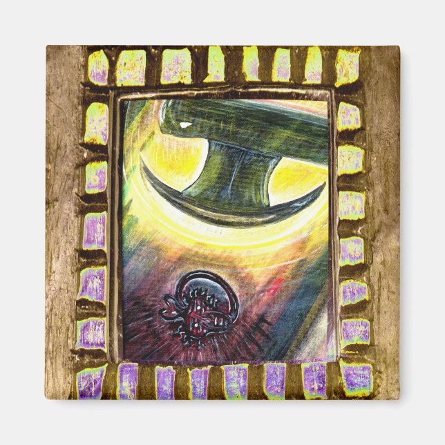 Conquest Over Evil Magnet (Front)