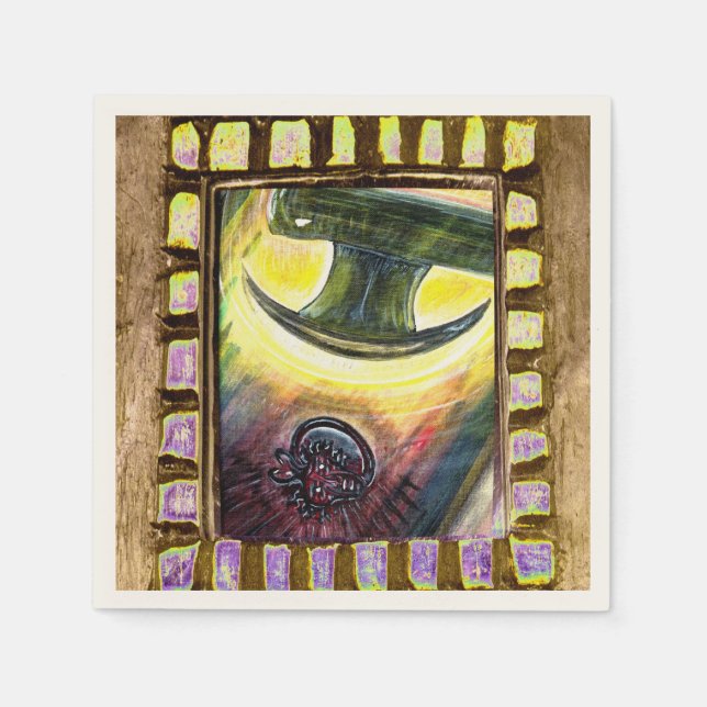 Conquest Over Evil Paper Napkins (Front)