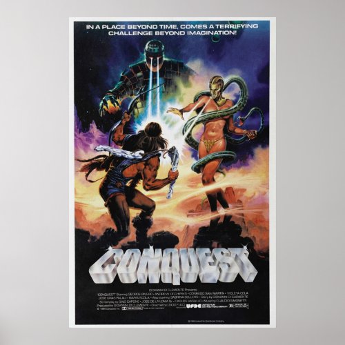 Conquest  Vintage Movie Poster