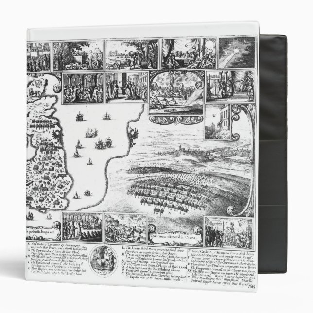 Conquests of Gustavus II Adolphus Binder (Front/Inside)