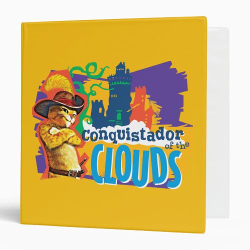 Conquistador of the Clouds 3 Ring Binder