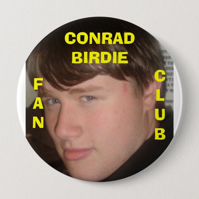 Conrad Birdie Button (Front)