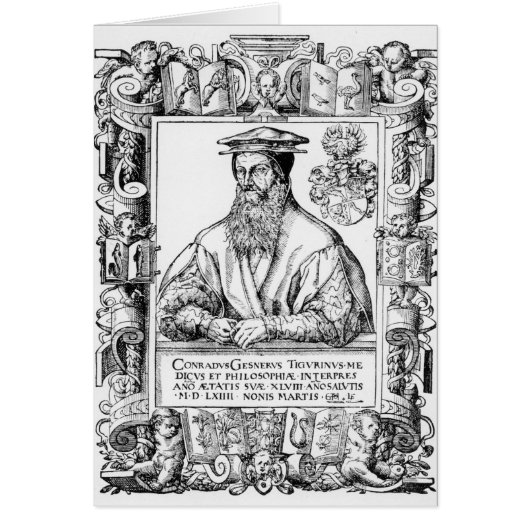 Conrad Gesner Cards (Front)