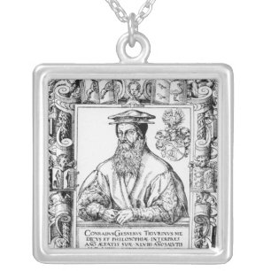 Conrad Gesner Silver Plated Necklace