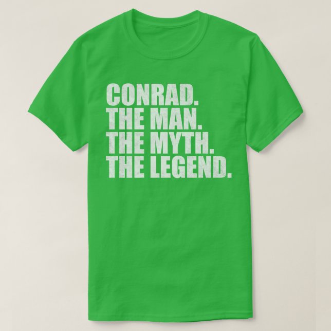 ConradConrad Name Conrad given name T-Shirt (Design Front)