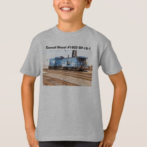 Conrail Diesel 1633 GP_15_1 T_Shirt