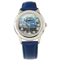 Conrail Diesel #1643 GP-15-1 Wristwatch