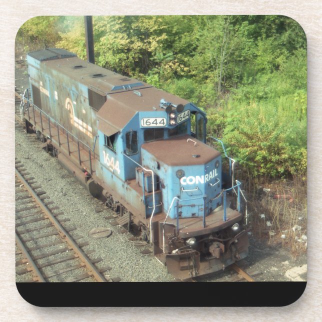 Conrail Diesel #1644 GP-15-1 Beverage Coaster (Front)