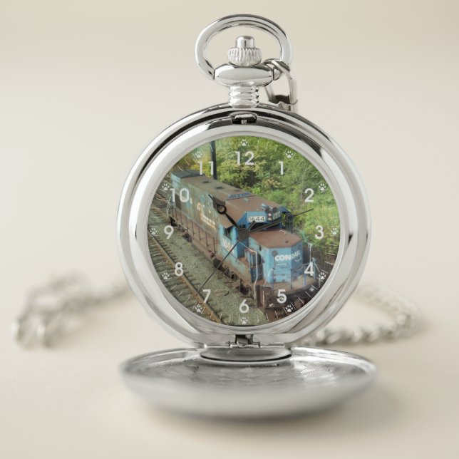 Conrail Diesel #1644 GP-15-1    Pocket Watch (Inside)