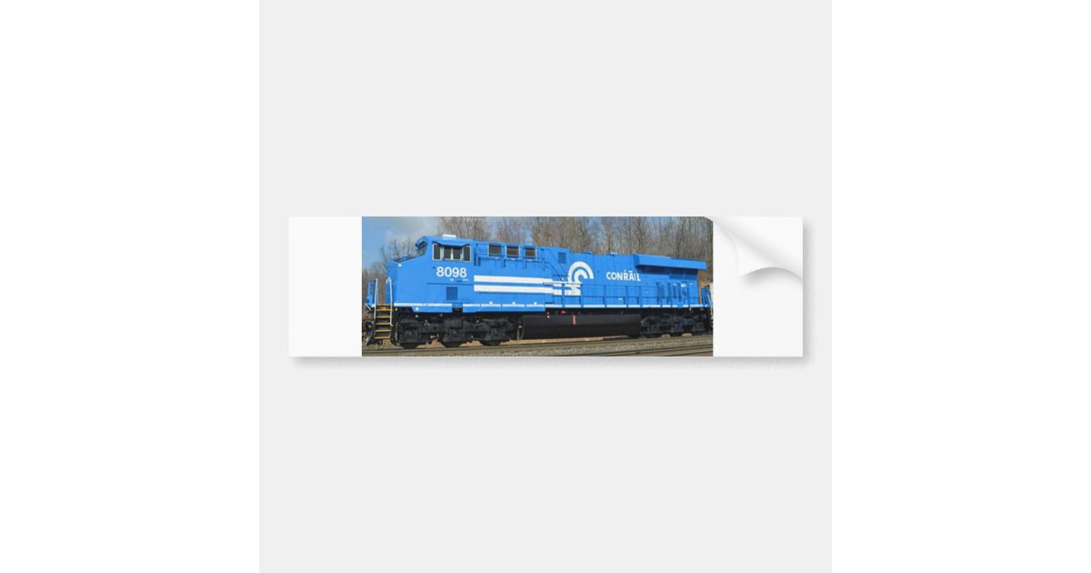 Conrail Heritage Unit Bumper Sticker | Zazzle
