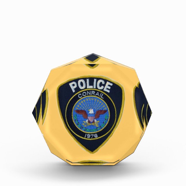 Conrail Railroad Police Patch Award (Front)