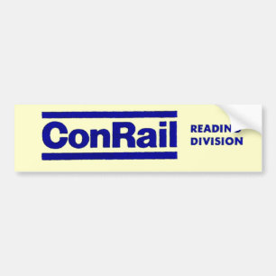 Conrail Reading Division 1976 Bumper Sticker