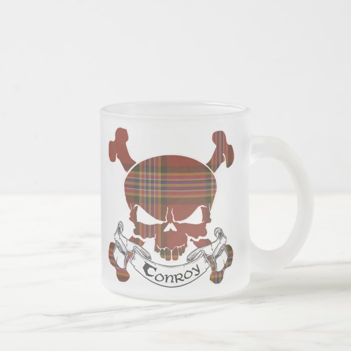 Conroy Tartan Skull Mug