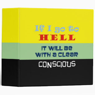 Conscious Hell ~ Binder / Photo Album 2"