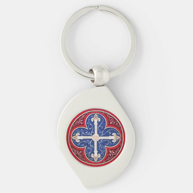 CONSECRATION CROSS KEYCHAIN (Front)
