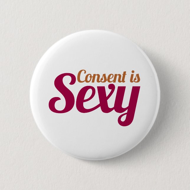 Consent Pinback Button (Front)