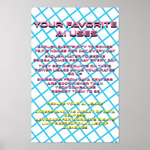 Consequences of AI Poster