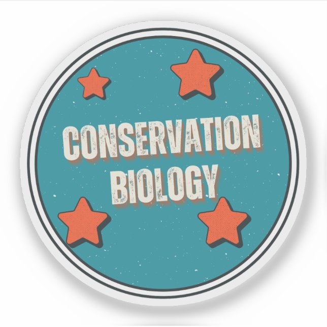 Conservation Biology Sticker (Front)