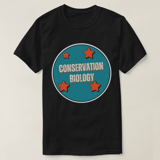 Conservation Biology T-Shirt (Design Front)