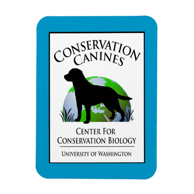 Conservation Canines Gear Magnet (Vertical)