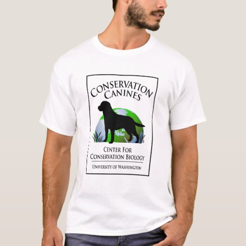 Conservation Canines Logo Tee