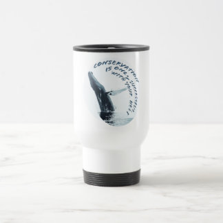 Conservation Is Only Successful With Your Help Travel Mug