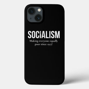 Conservative Anti Socialism Anti Marx iPhone 13 Case