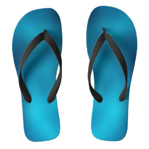 Conservative Blue Custom Created Flip Flops