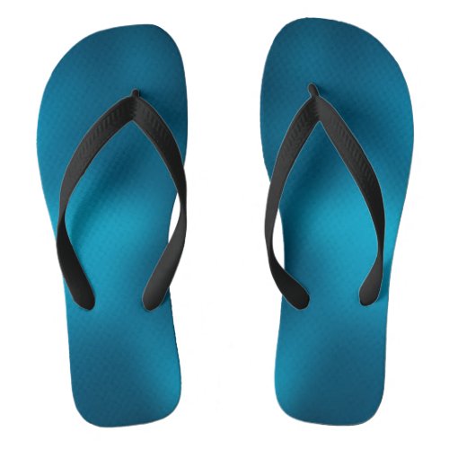 Conservative Blue Custom Created Flip Flops