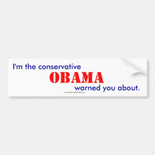 Conservative Bumper Sticker