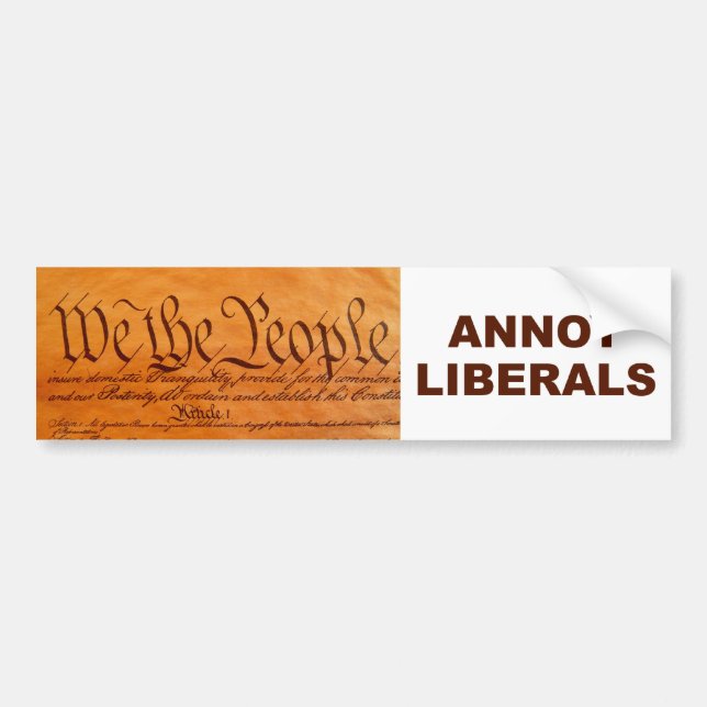 conservative bumper sticker (Front)