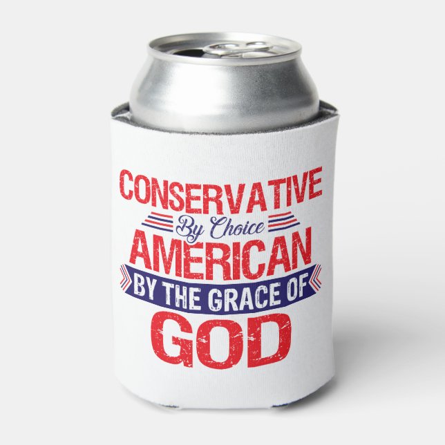 Conservative  by choice     can cooler (Can Front)