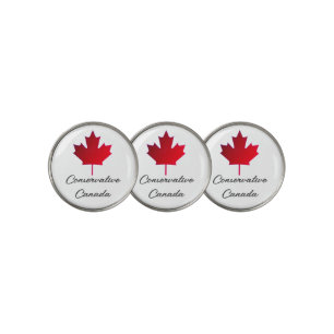 Conservative Canada  Golf Ball Marker