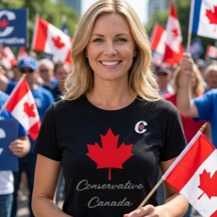 Conservative Canada. VOTE Conservative Canada 2026 T-Shirt