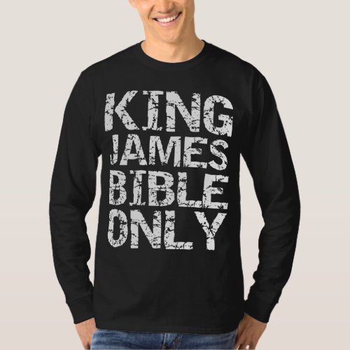 Conservative Christian Translation King James Bibl T_Shirt