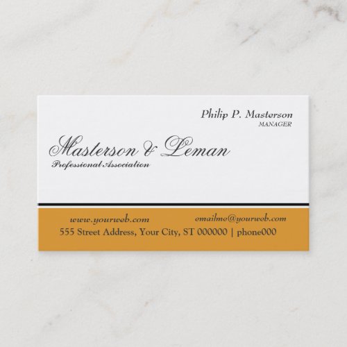 Slick  Clean  Simple Designs Business Card Template