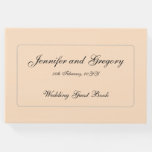 [ Thumbnail: Conservative, Customized Marriage Guestbook ]