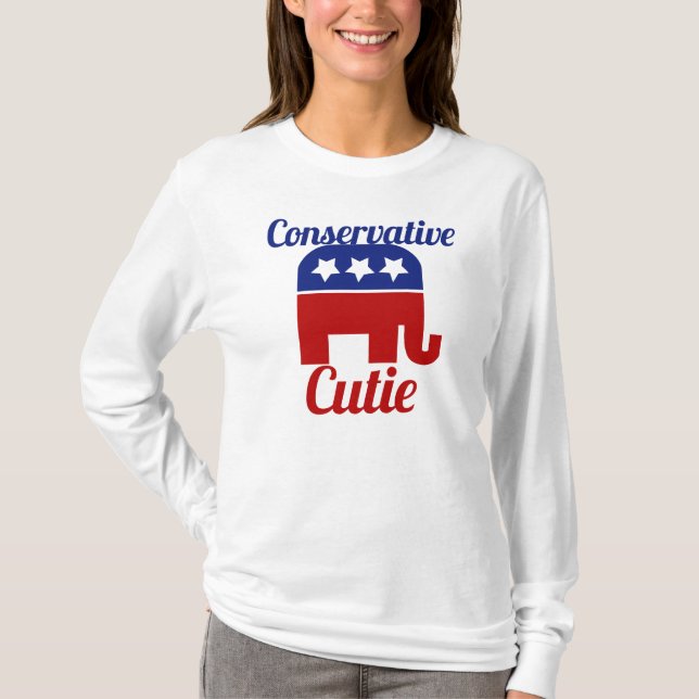 Conservative Cutie T-Shirt (Front)