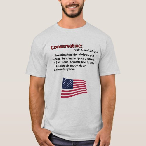 Conservative Definition T_Shirt