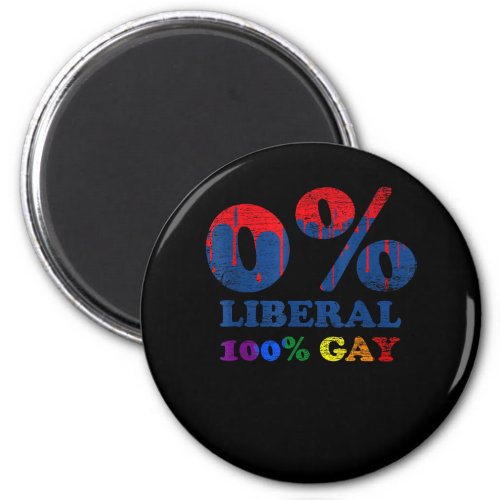 Conservative Gay Pride LGBT  Copy Magnet