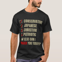 Conservative Japanese Christian Patriotic