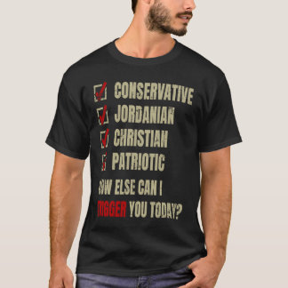 Conservative Jordanian Christian Patriotic T-Shirt