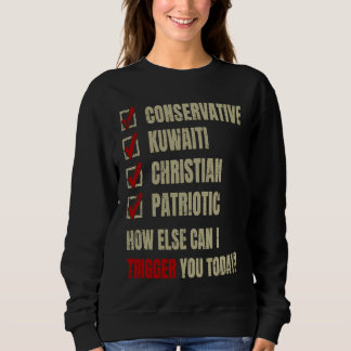 Conservative Kuwaiti Christian Patriotic Sweatshirt