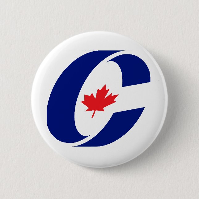 Conservative Party of Canada Pinback Button (Front)
